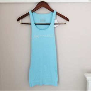 Victoria’s Secret “Just Married” Baby Blue Tank